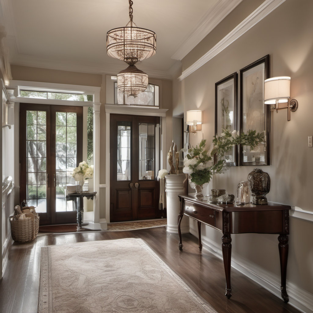 Charming Traditional Entryway