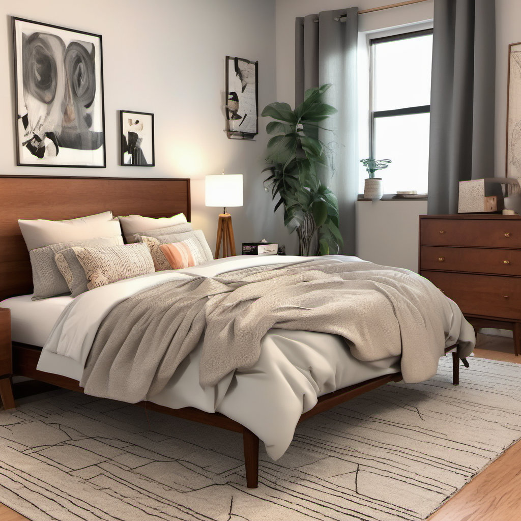 Chic Mid-Century Modern Retreat