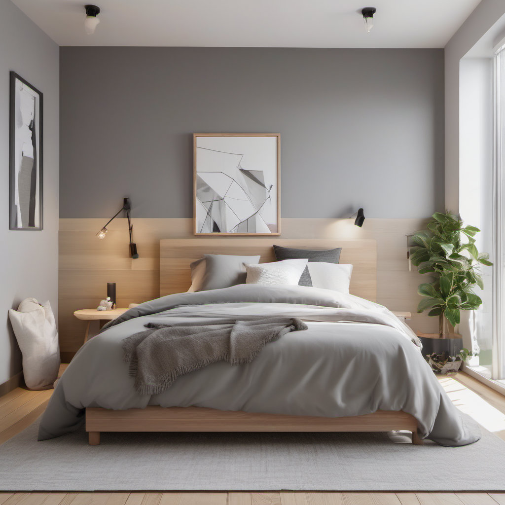 Chic Modern Dorm Room Design