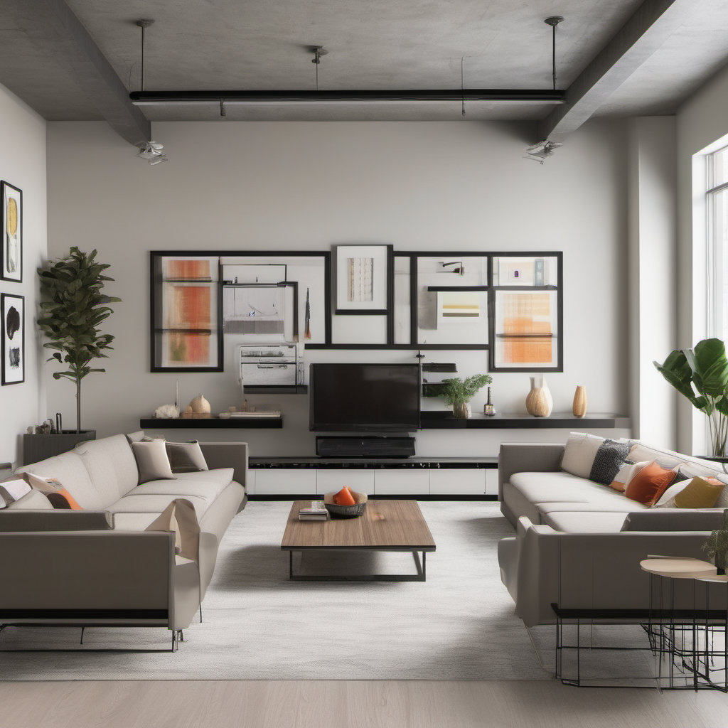 Stylish Retreat for Game Lovers