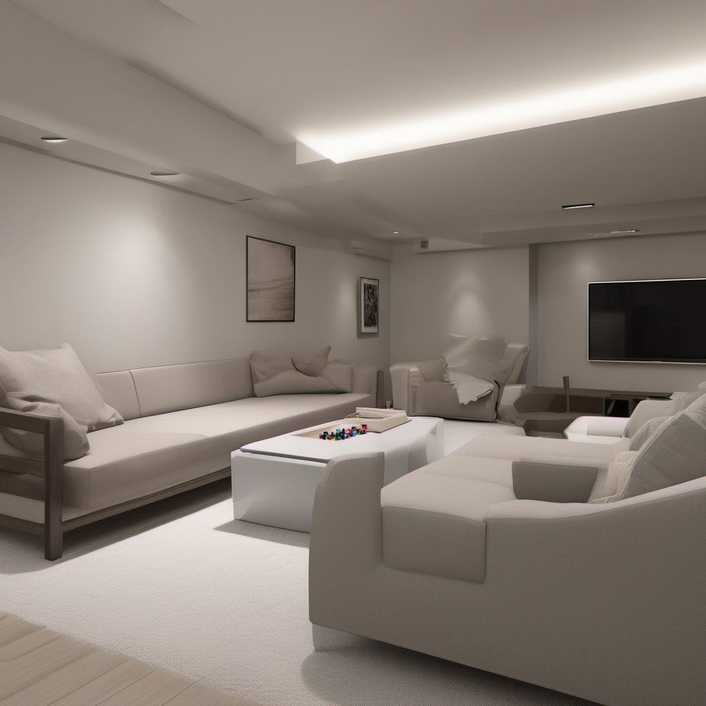 Stylish Game Room Transformation