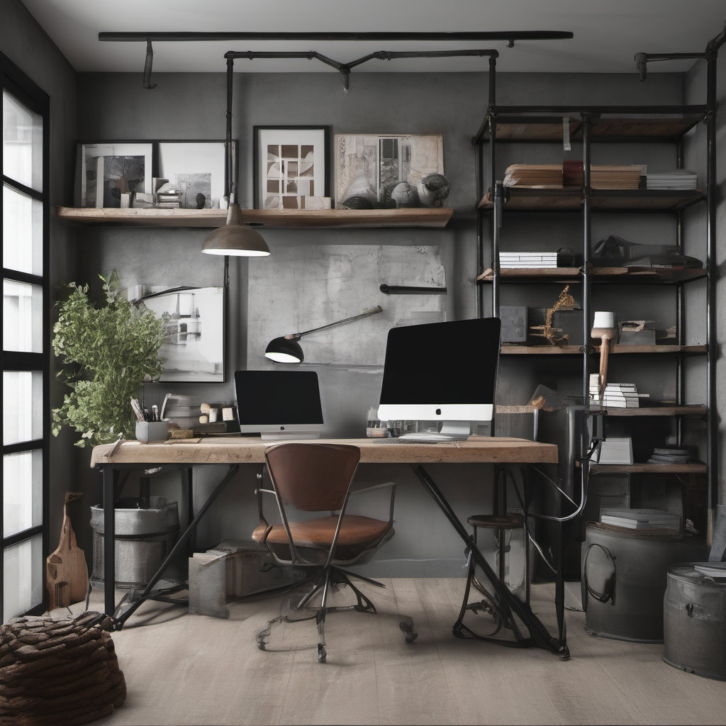 Transform Your Workspace into an Industrial Haven