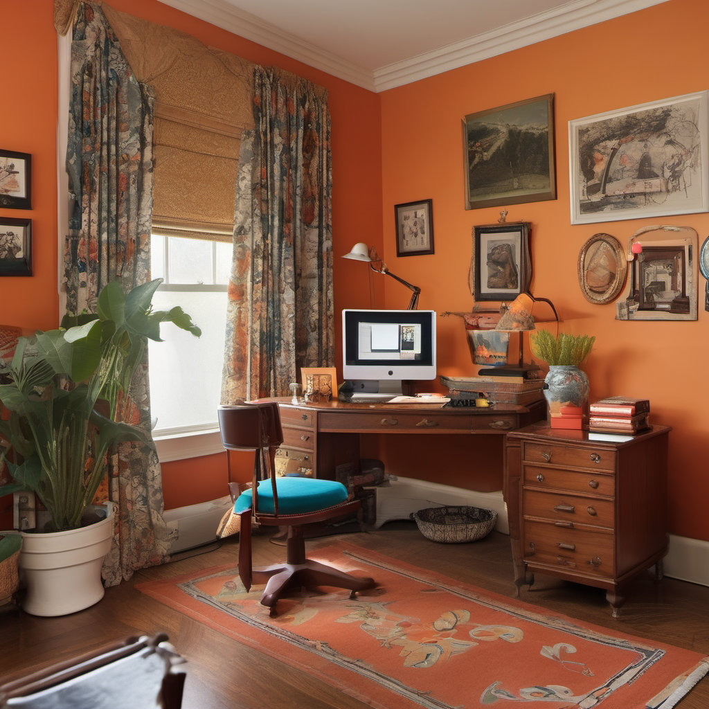Transform Your Workspace with Vintage Charm