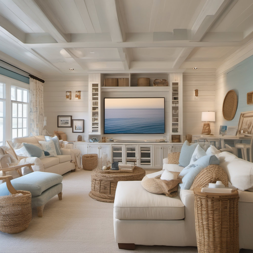 Transform Your Space: A Coastal Style Home Theater