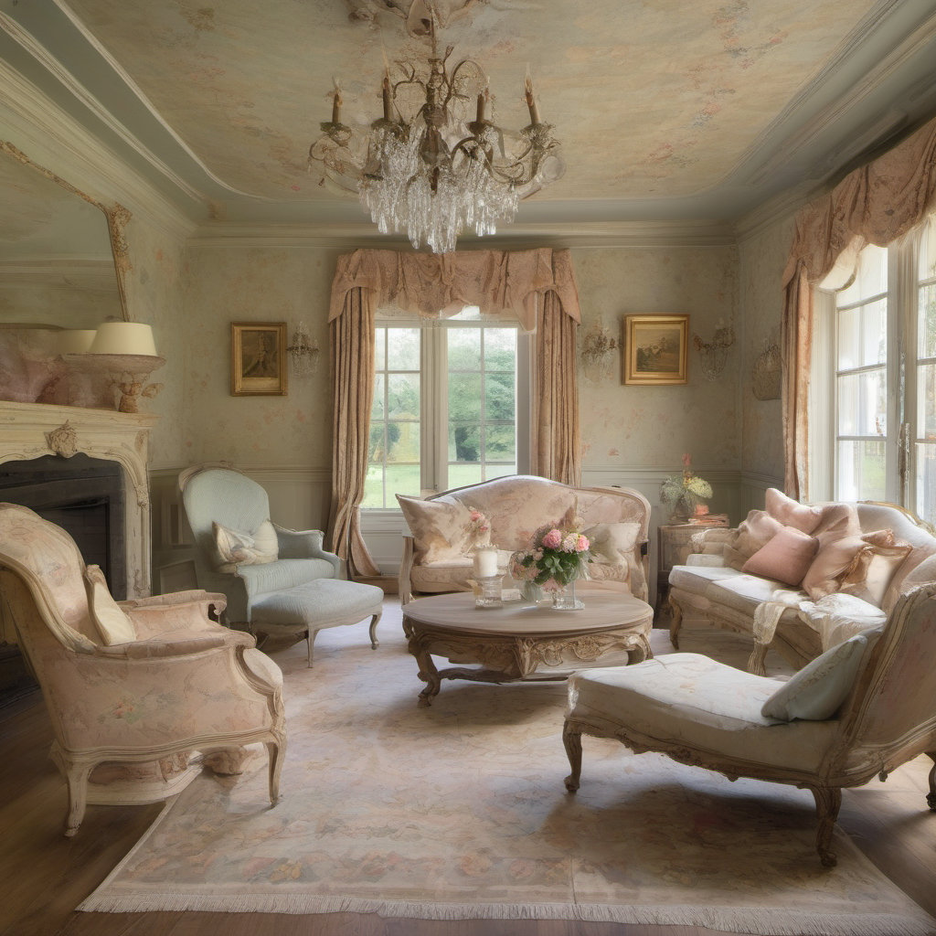 Transform Your Home Theater with French Country Elegance