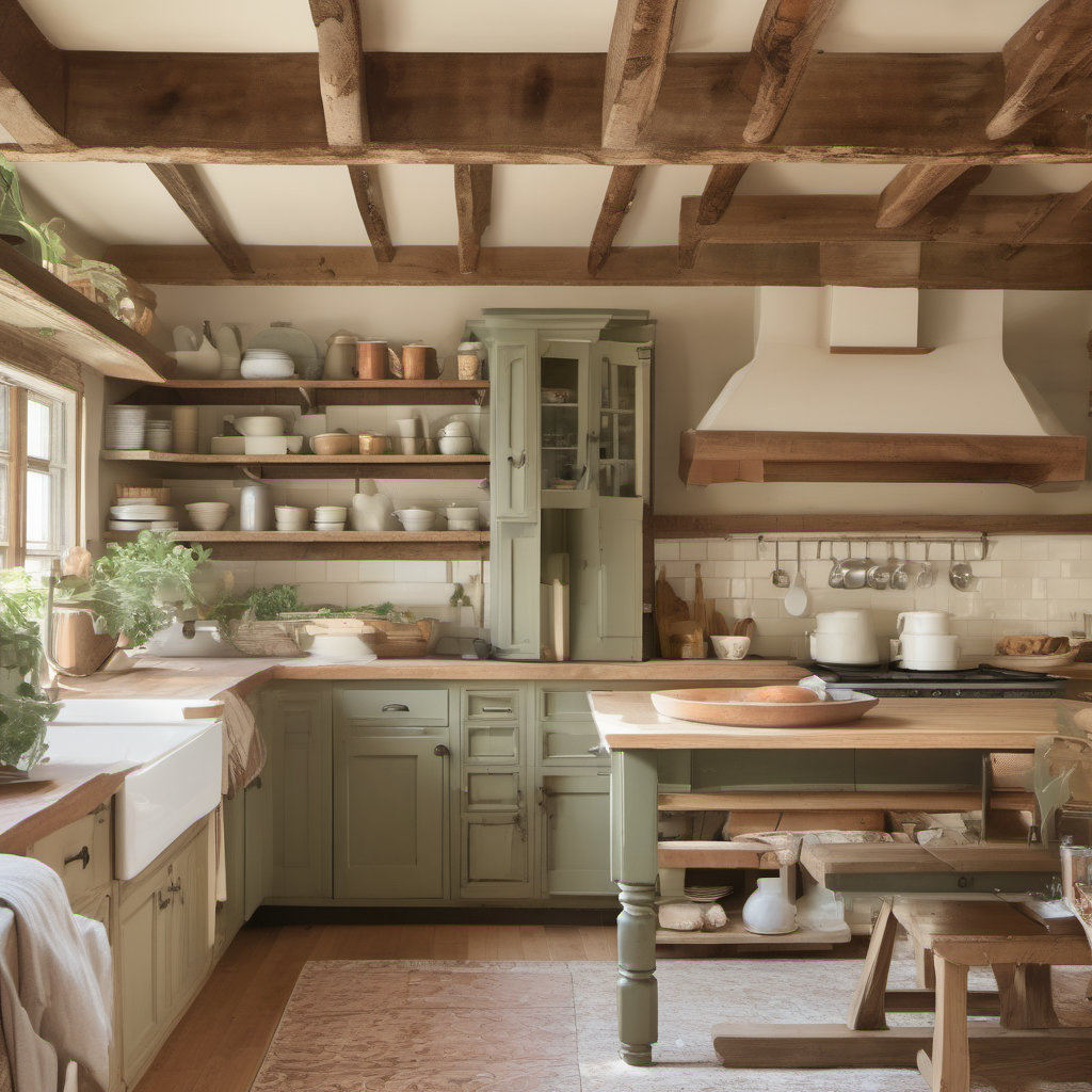 Charming Farmhouse Style Kitchen