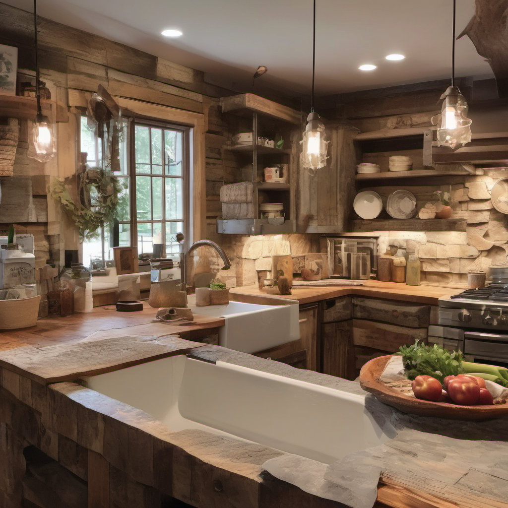 Rustic Style Kitchen