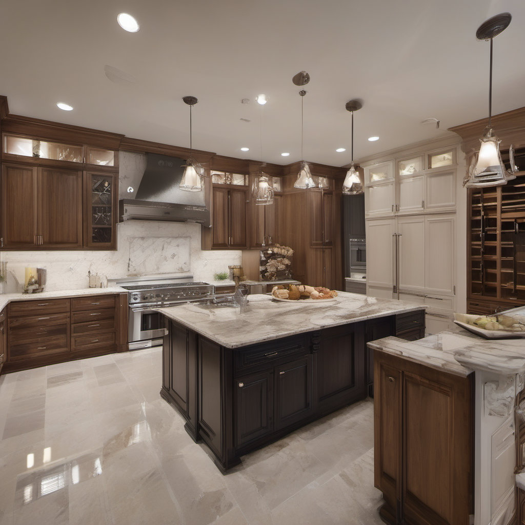 Transitional Style Kitchen