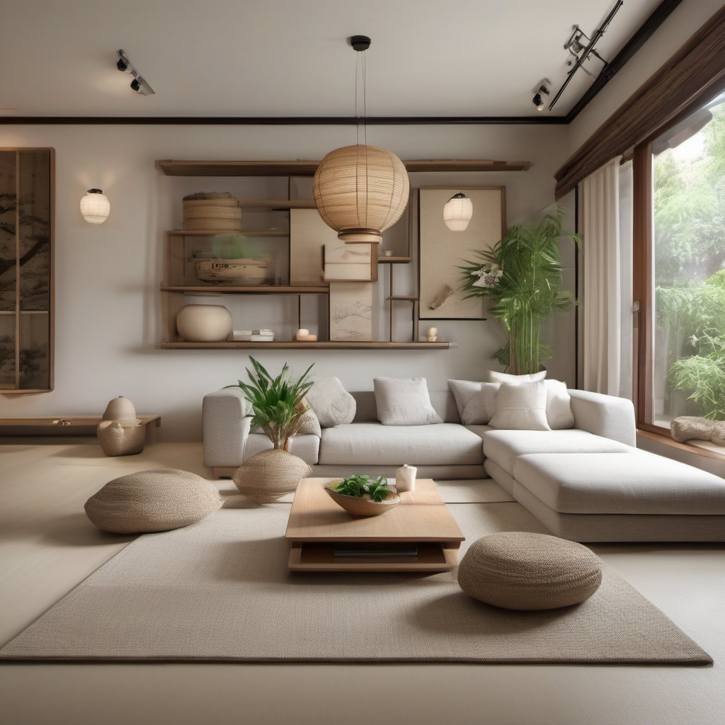 A Serene Living Room Inspiration