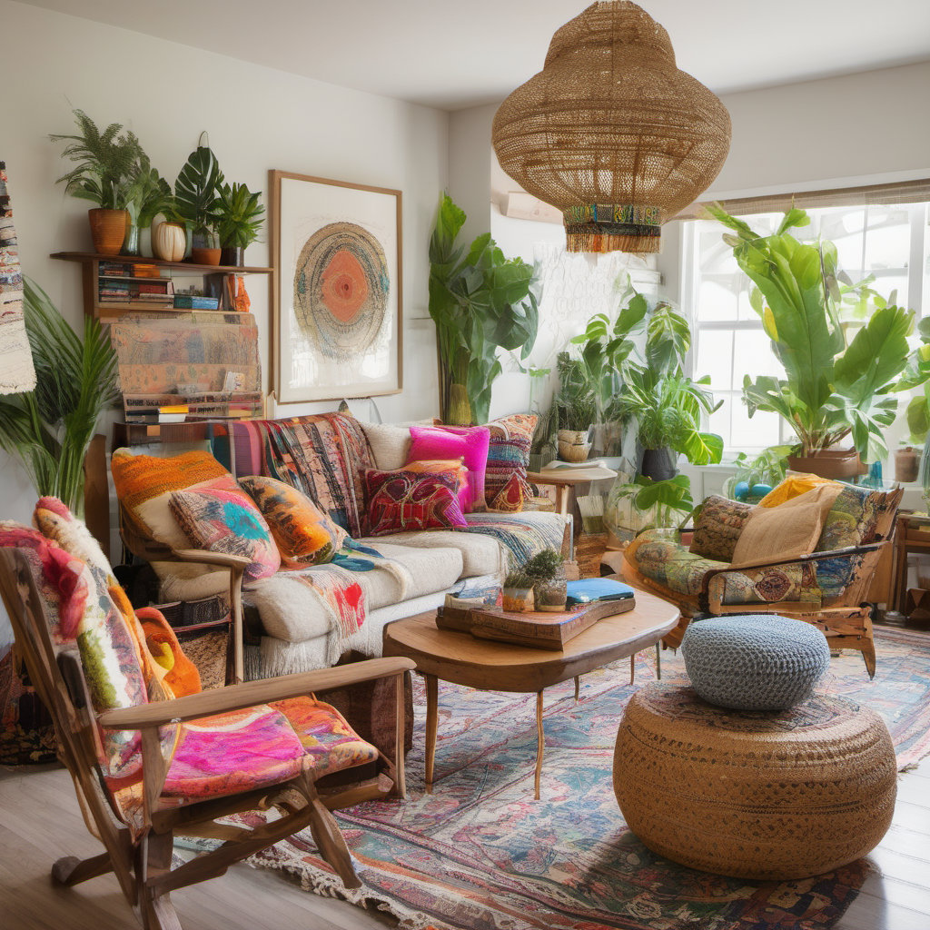 Creating a Cozy Bohemian Living Room