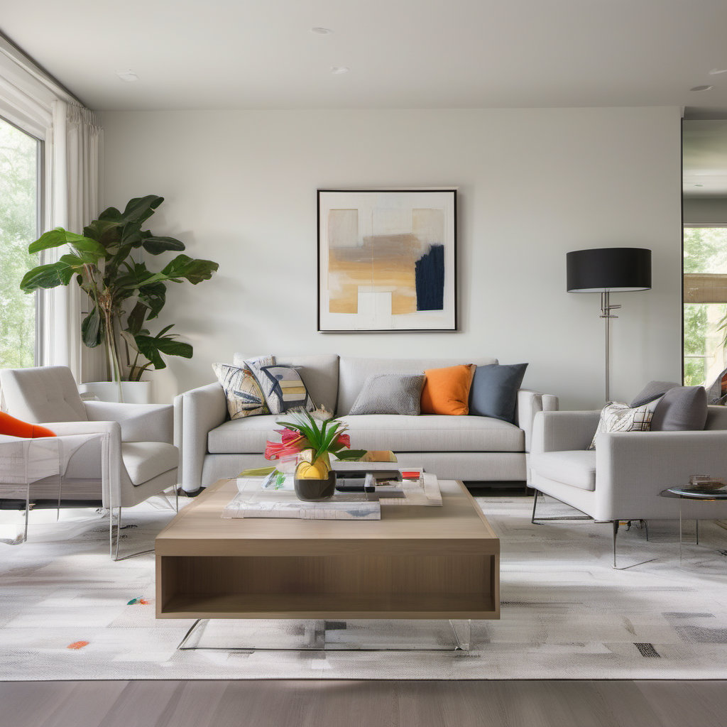 Modern Elegance in Your Living Room