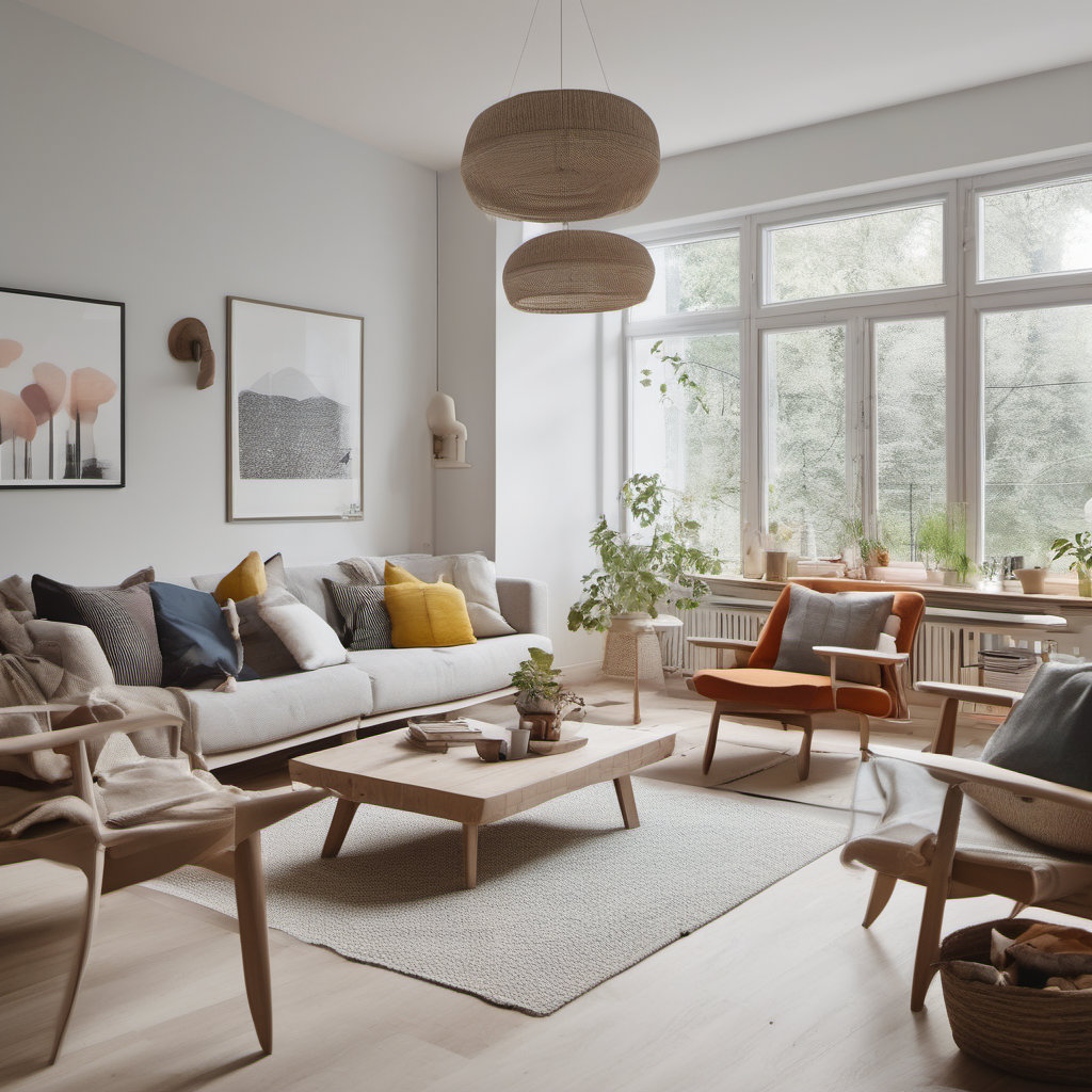 Scandinavian Style Living Room