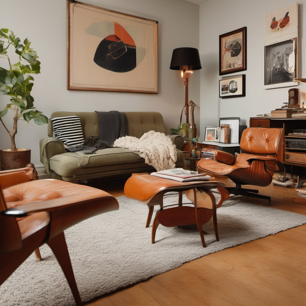 Welcome to a Vintage Living Room