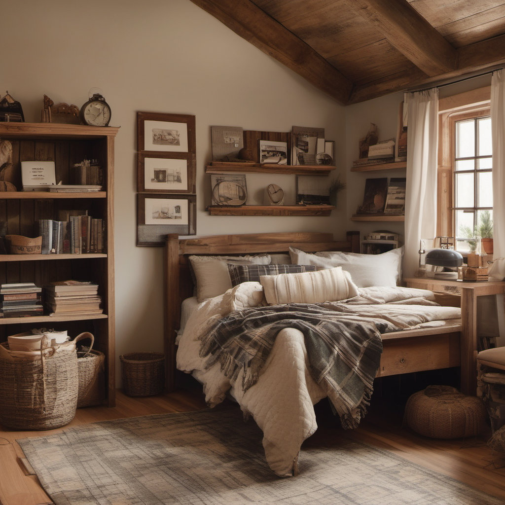 Cozy Farmhouse Dorm Inspiration