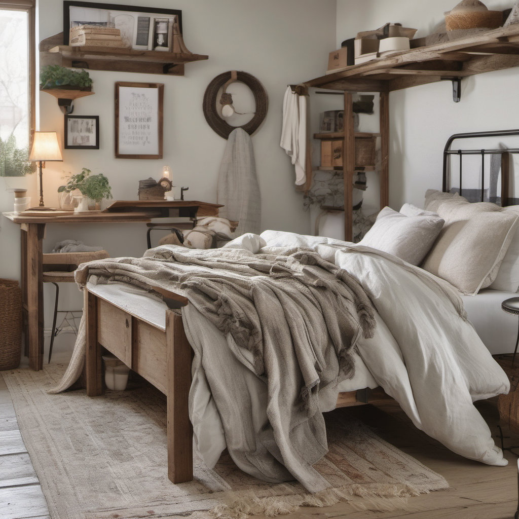 Transform Your College Space with Modern Farmhouse Style