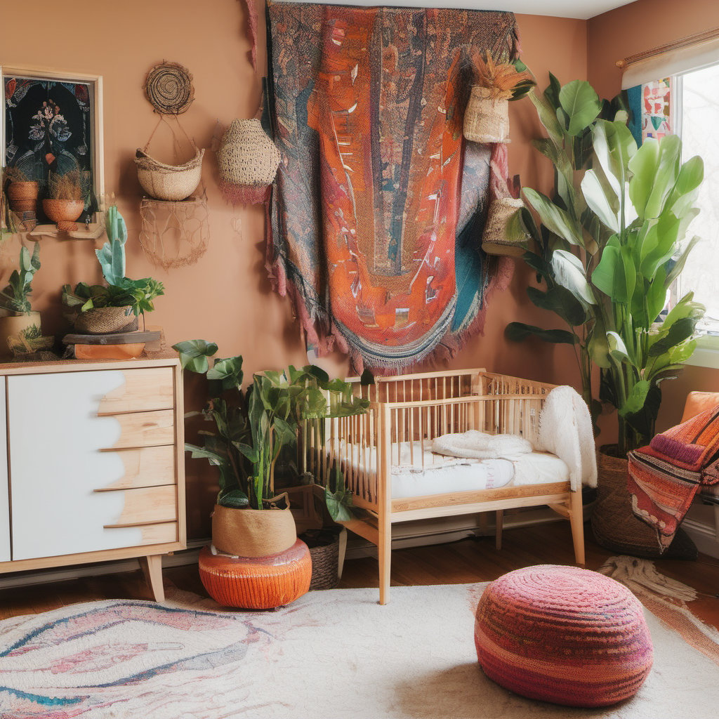 Bohemian Kids Nursery