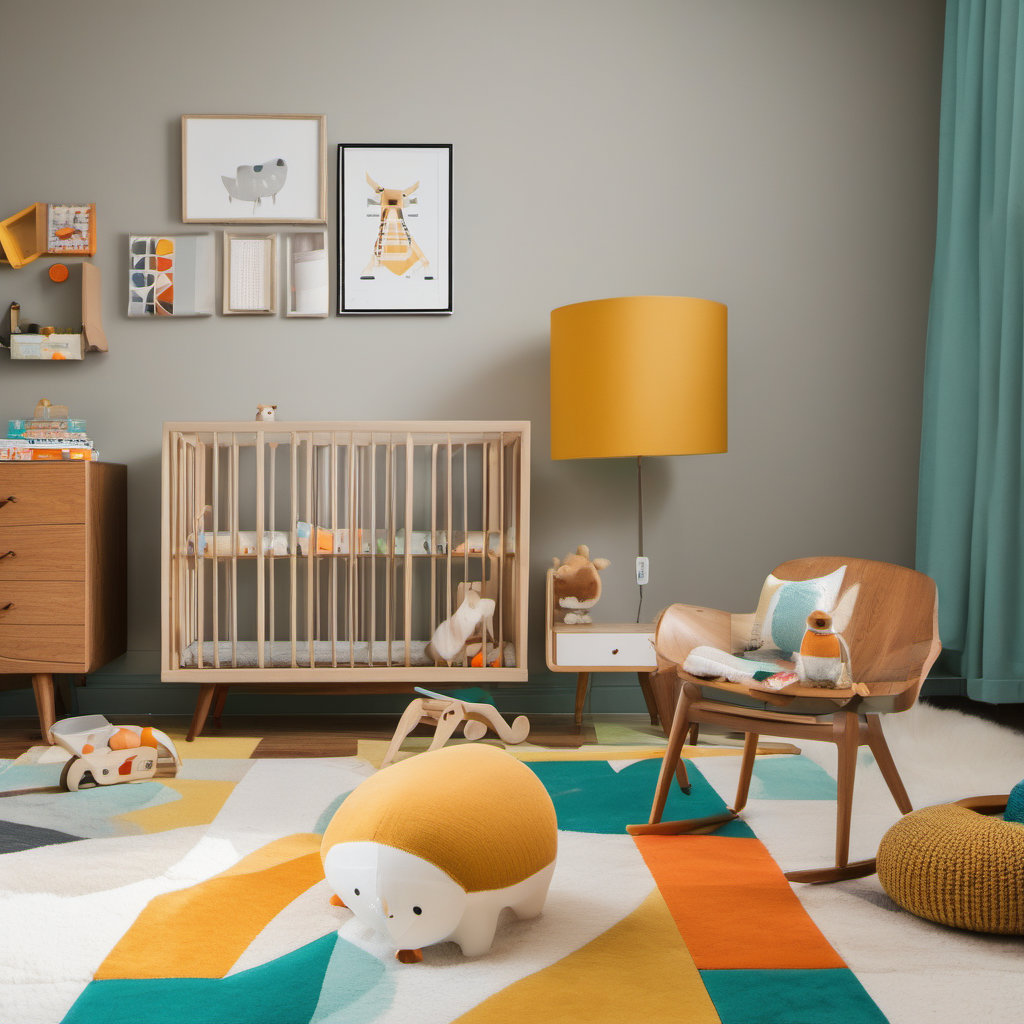 Creating Your Own Mid-Century Modern Nursery