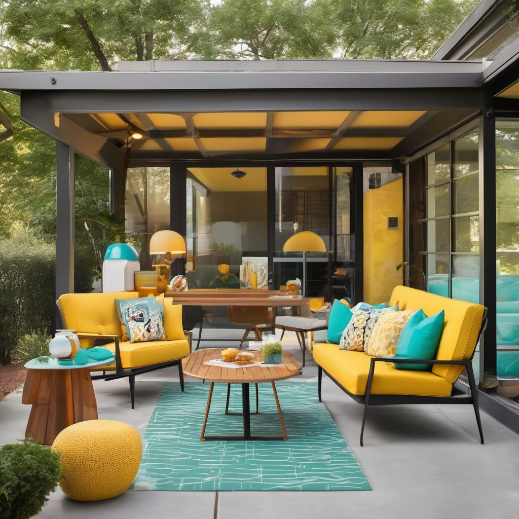 Transform Your Outdoor Space: Mid-Century Modern Patio Deck